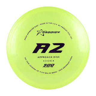 Prodigy Disc Golf 500 A2 Putt and Approach 4/4/0/3 Yellow/Purple 172 grams