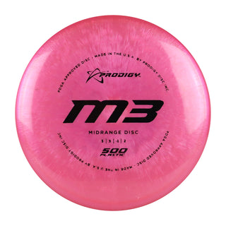 Prodigy Disc Golf 500 M3 Midrange 5/5/-1/2 Red/Black 179 grams