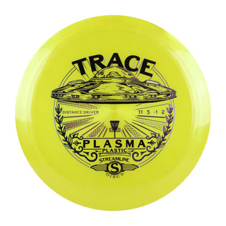 Streamline Disc Golf Plasma Trace Distance Driver 11/5/-1/2 Gold/Blue Purple 173 grams