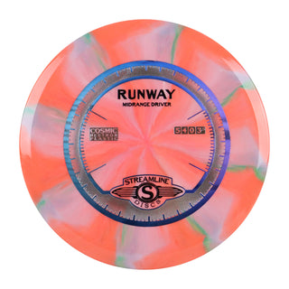Streamline Disc Golf Cosmic Neutron Runway Midrange 5/4/0/3.5 Fruity Pink/Cool Stamp 178 grams