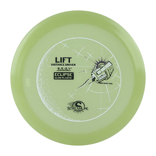 Streamline Disc Golf Eclipse Glow Lift Distance Driver 9/5/-2/1.5 Glow/Purple Foil 173 grams