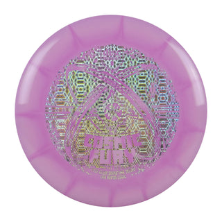 Discmania Disc Golf Cosmic Fury Kyle Klein Lux Vapor Logic Putter 3/3/0/1 Purple/Prism 175 grams
