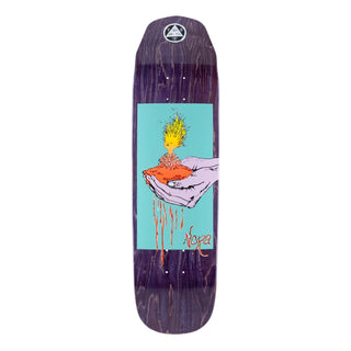 Welcome Deck Soil on Wicked Queen Purple Stain 8.6" x 32.5"
