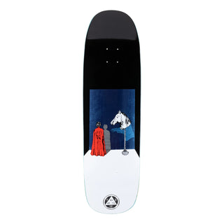 Welcome Deck Haunted Horse on Golem Black/White 9.25" x 32.6"
