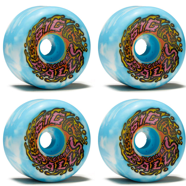 スケートボード Santa Cruz SlimeBalls Big Balls 65mm 97a Slime Balls Skateboard Wheels 65mm Big Balls Reissue 97A