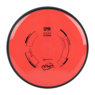 MVP Disc Golf Neutron Spin Putt and Approach 2.5/4/-2/0 Red 168 grams