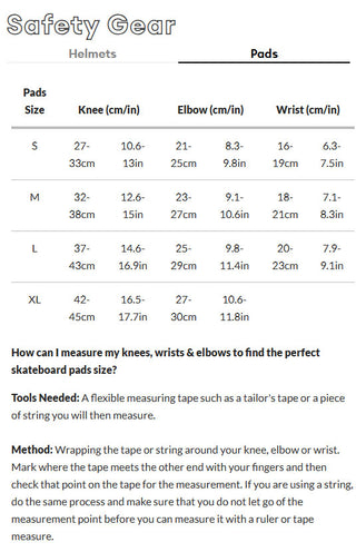 Bullet Knee Pads Black Size S