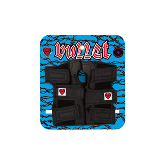 Bullet Pads Wrist Guards Black Size S
