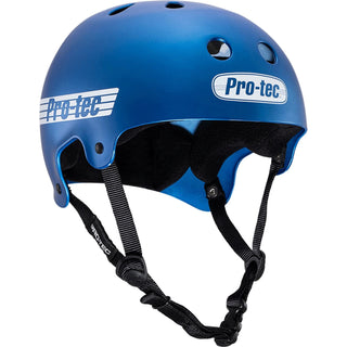 Pro Tec Helmet Old School Skate Matte Metallic Blue Size L