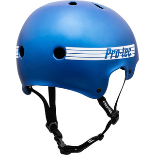 Pro Tec Helmet Old School Skate Matte Metallic Blue Size L