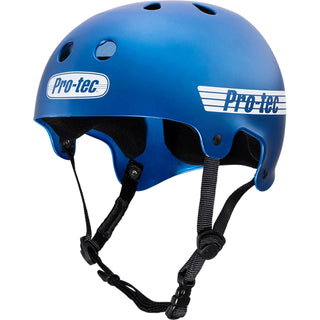 Pro Tec Helmet Old School Skate Matte Metallic Blue Size L