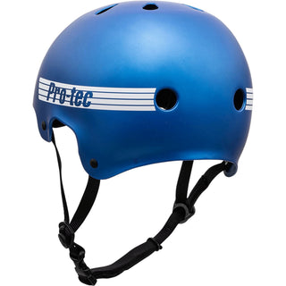 Pro Tec Helmet Old School Skate Matte Metallic Blue Size L