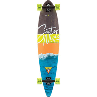 Sector 9 Longboard Complete Shoreline Ledger 9.25" x 40" Pintail