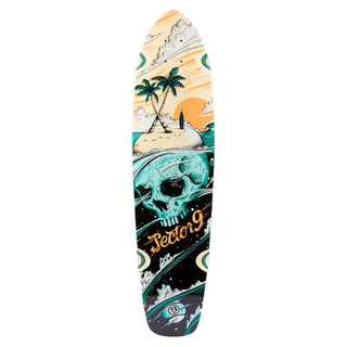 Sector 9 Longboard Cruiser Deck Stranded Strand Bamboo/Maple Kicktail 8.7" x 34"