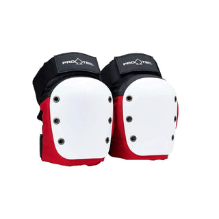 Pro Tec Street Knee Pads Red/White/Black Size L