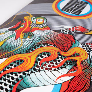 Sector 9 Longboard Kirin Fractal Sidewinder Drop Through 9" x 36"