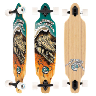 Sector 9 Longboard Mini Lookout Wreckage Drop Through 9.25" x 37.5"