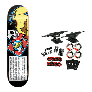 Blind Skateboard Complete Jordan Maxham Moral Law Super Sap Black 8.5" x 32"