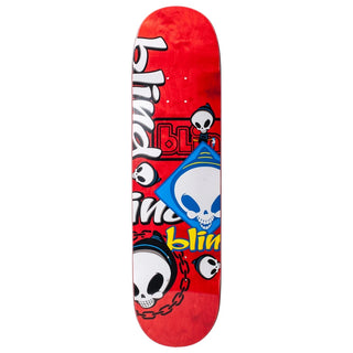 Blind Deck Random Placement Red 8.25"