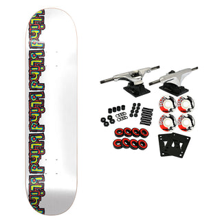 Blind Complete Rail White 8.0" x 31.6"