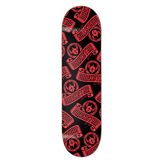 Darkstar Deck Arc Neon Red 8.0" x 31.6"