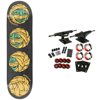 Darkstar Skateboard Complete Dave Bachinsky Madballs Headspin 8.125" x 31.7"