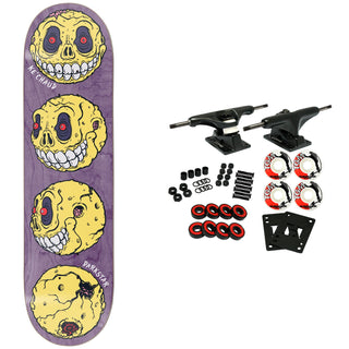 Darkstar Skateboard Complete Kechaud Johnson Madballs Headspin 8.0" x 31.6"