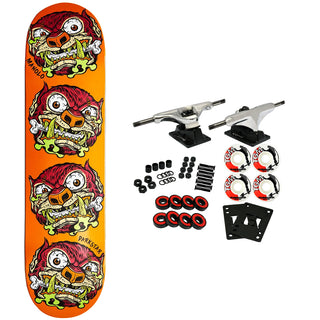 Darkstar Skateboard Complete Manolo Robles Madballs Chrome R7 8.0" x 31.6"