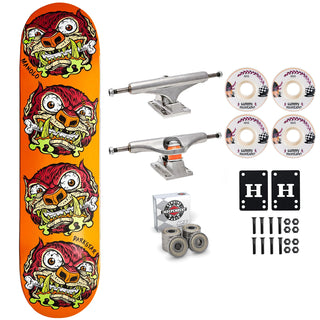 Darkstar Premium Complete Skateboard Manolo Madballs 8.0" Independent Sml Upgrade