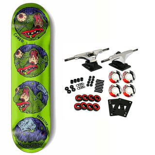 Darkstar Skateboard Complete Cameo Wilson Robles Madballs Chrome R7 8.25" x 31.9"