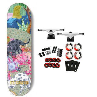 Darkstar Skateboard Complete Kechaud Johnson Liu-Wong Super Sap  8.0" x 31.6"