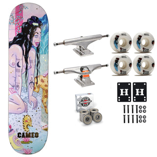 Darkstar Premium Complete Skateboard Cameo Liu-Wong 8.125" Independent Sml Upgrade