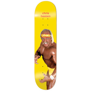 Enjoi Skateboard Chris Haslam Round 3 8.5" with Independent Trucks, Spitfire Wheels
