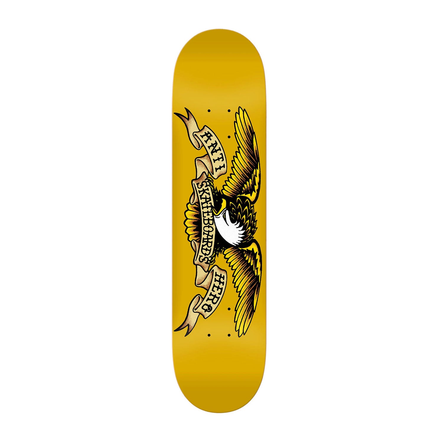 ANTI HERO CLASSIC EAGLE MINI 7,3” Anti Hero Skateboard Deck Classic Eagle Mini Yellow 7.3