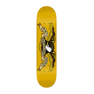 Anti Hero Skateboard Deck Classic Eagle Mini Yellow 7.3" x 29.5"