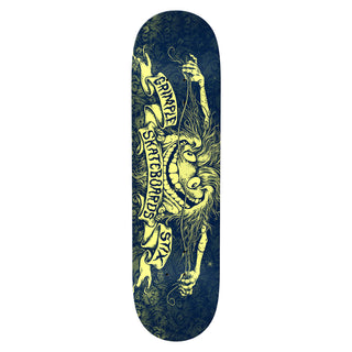 Anti Hero Skateboard Deck Grimple Stix Navy 8.5" x 32.25"