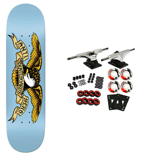 Anti Hero Skateboard Complete Classic Eagle Blue 8.28" x 31.7"