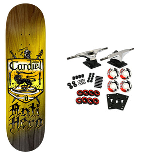Anti Hero Skateboard Complete John Cardiel Coat of Arms 8.62" x 32.25" Assorted