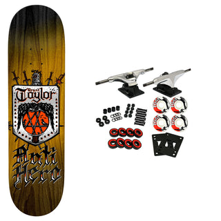 Anti Hero Skateboard Complete Grant Taylor Coat of Arms 8.25" x 32" Assorted