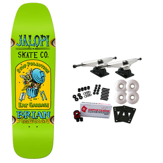 Anti Hero Skateboard Complete Jalopi Returns BA Wheel Wells 9.25" x 32.25"