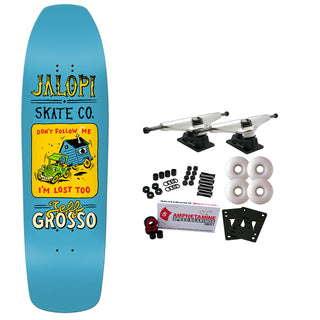 Anti Hero Skateboard Complete Jalopi Returns Grosso Double Drilled 9.25" x 32.68"