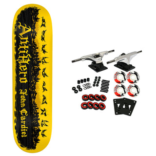 Anti Hero Skateboard Complete Cardiel Pigeon Motion 8.38" x 32.25"