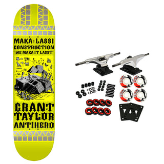 Anti Hero Skateboard Complete GT Makalassi Construction Renovated 8.38" x 32.25"