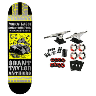 Anti Hero Skateboard Complete GT Makalassi Construction Renovated 8.75" x 32.62"