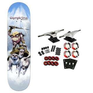 Anti Hero Skateboard Complete Grimplestix Barbarians Gerwer 8.28" x 31.7"