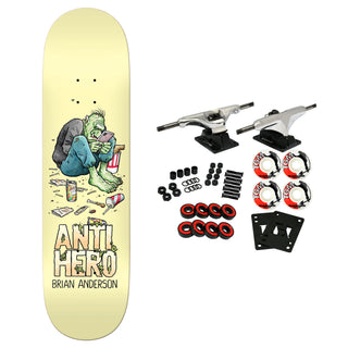 Anti Hero Skateboard Complete Anderson BA Trolls 9" x 33.25"