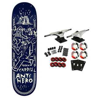 Anti Hero Skateboard Complete Cardiel Ruder Bwoys 8.62" x 32.25"