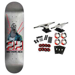 Anti Hero Skateboard Complete Nick Matthews Pigeonator 8.25" x 32"