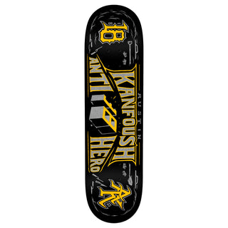 Anti Hero Skateboard Deck Austin Kanfoush Customs Black 8.25" x 31.5"