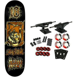 Anti Hero Skateboard Complete John Cardiel Medieval 8.62" x 32.25"